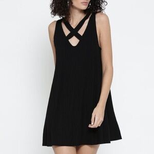 F21 Criss Cross Neck Swing Dress